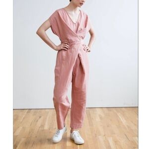 NWT Rujuta Sheth Venus jumpsuit in dusty pink